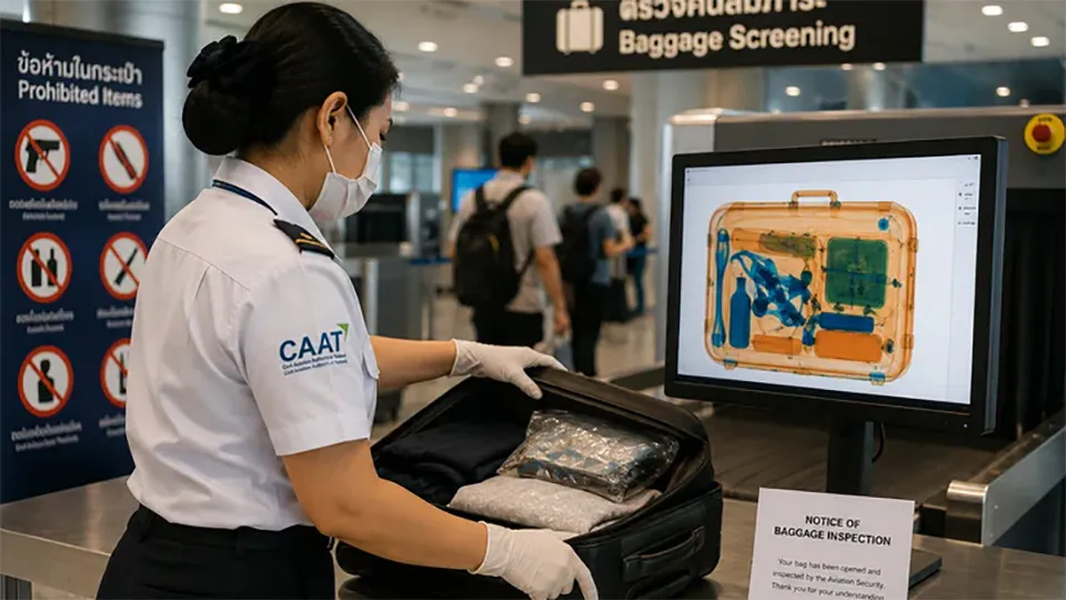 Thailand to open suspicious checked bags without owners’ presence