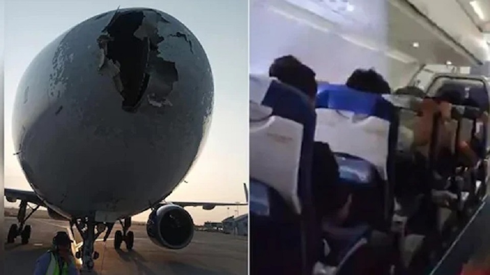 ভারতে মাঝআকাশে ভয়াবহ ঝড়ের কবলে ইন্ডিগো ফ্লাইট
