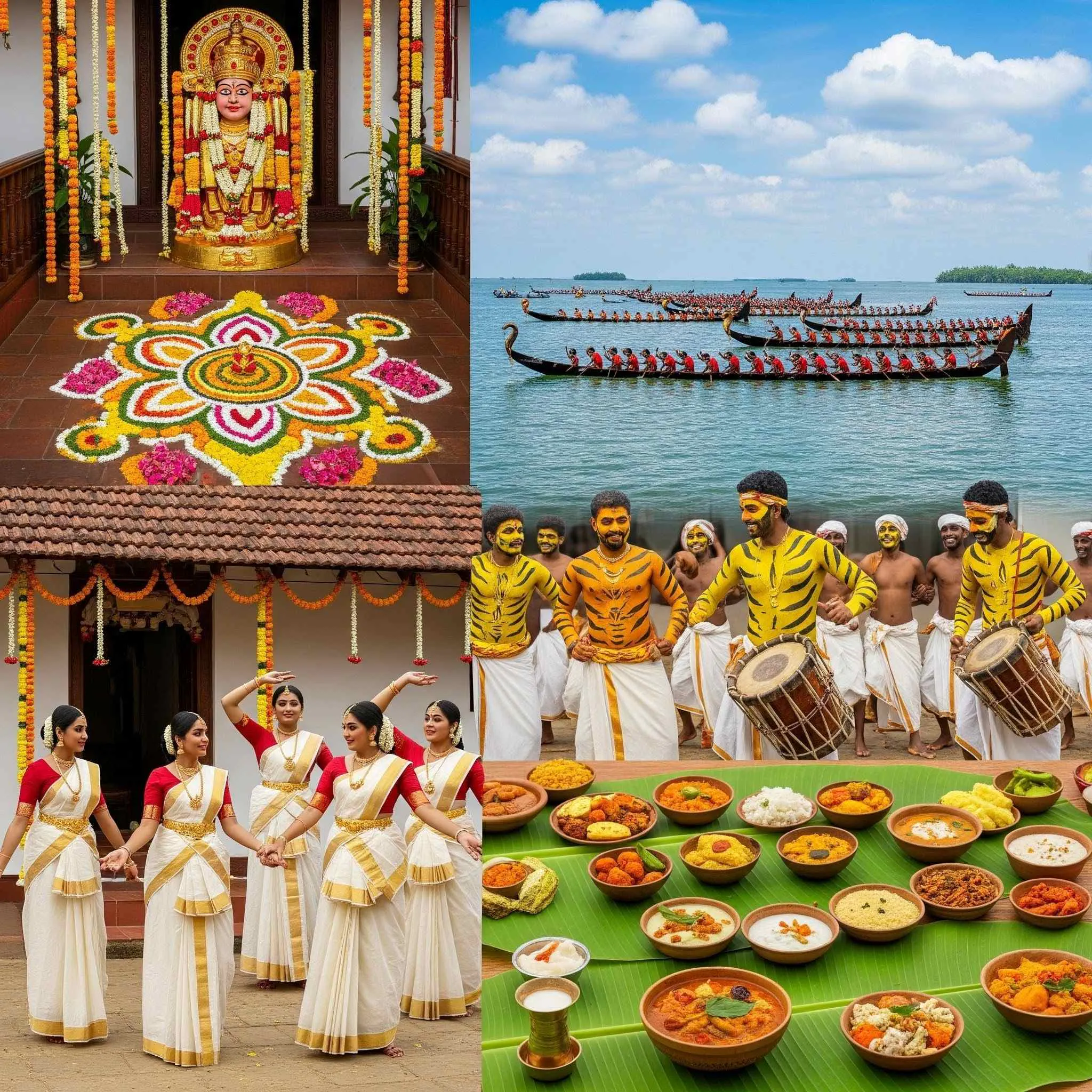 ভারতে ঐতিহ্যের ওনাম উৎসব শুরু আজ