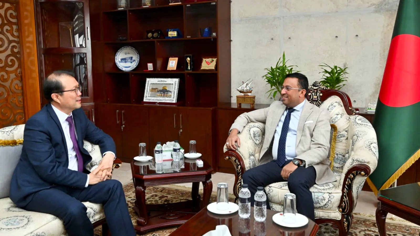 Bangladesh, Korea discuss greater investment in AI, shipbuilding