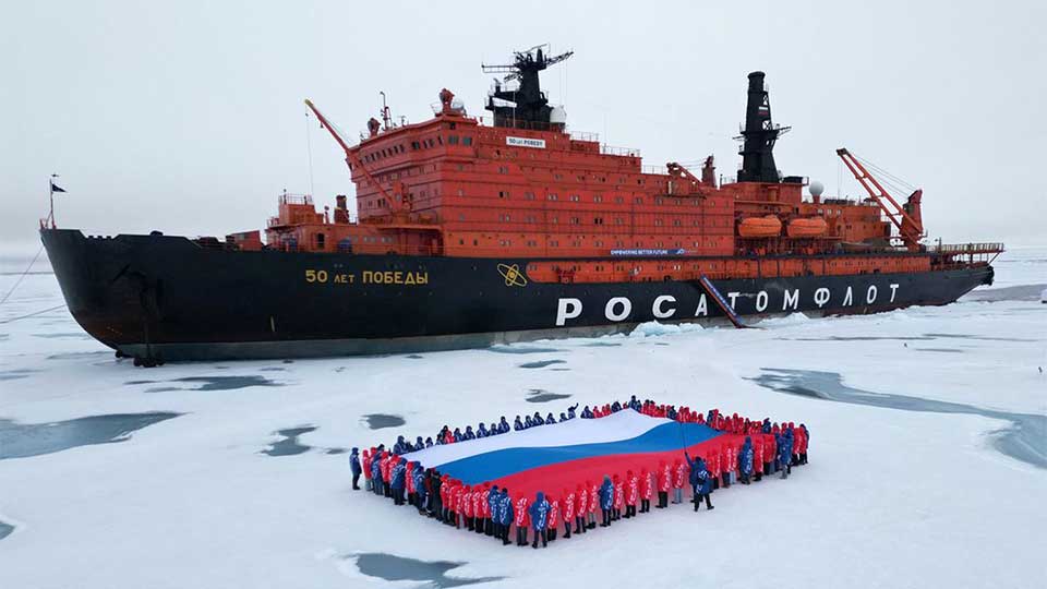 School Students, Including a Bangladeshi, Complete 10-Day North Pole Expedition on Nuclear Icebreaker