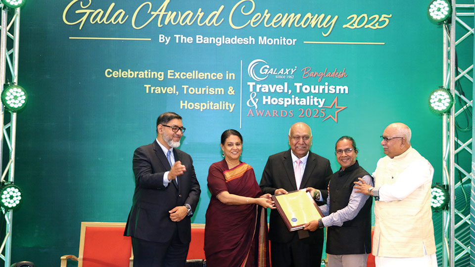 Md Kayesh Khan honored as Leading Tour Guide