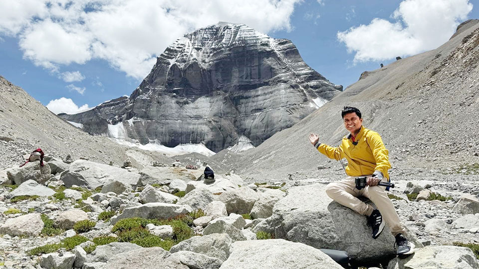 Vlogger Salahuddin leading another tourist group to Tibet in June