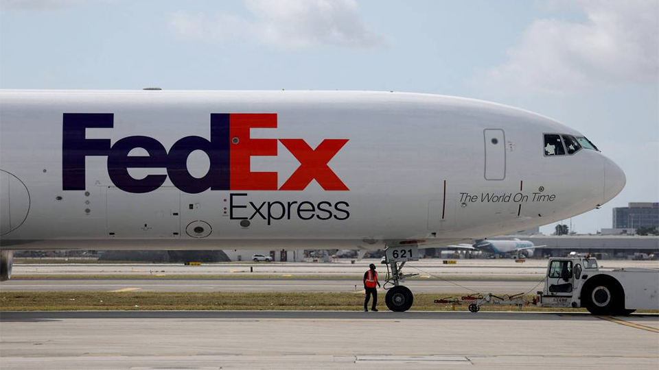 Bird strike, engine fire force FedEx aircraft to land