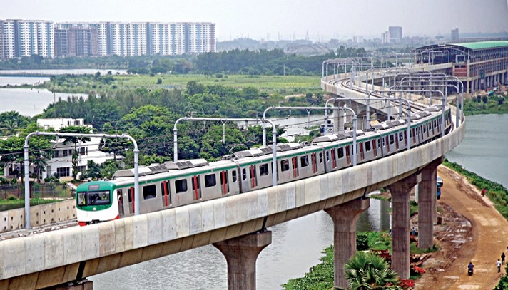 মতিঝিল পর্যন্ত মেট্রোরেল চলবে অক্টোবরে