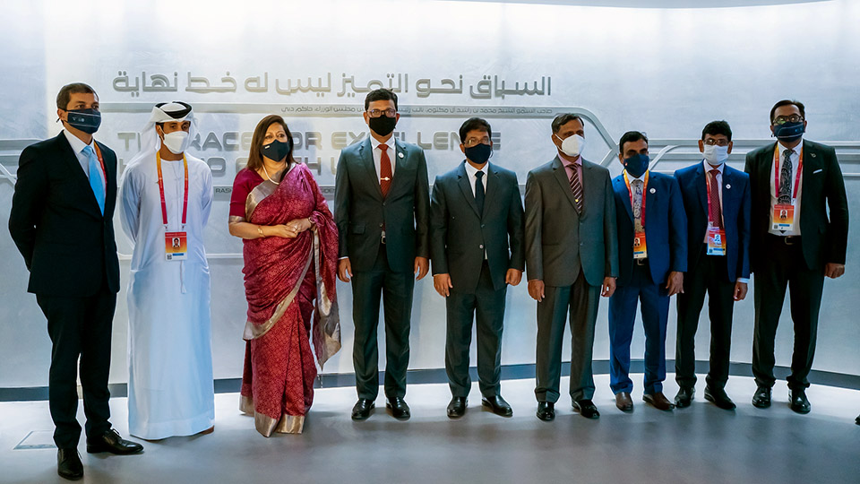 BD govt delegates visit DP World Pavilion at Expo 2020 Dubai