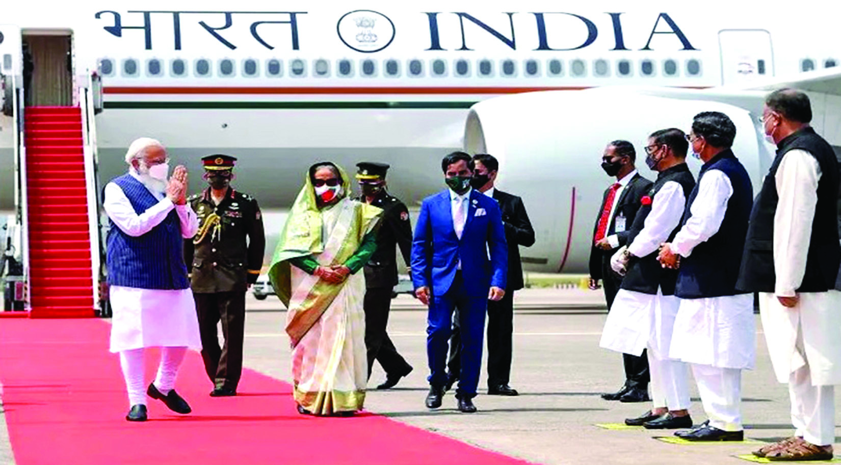 PM Modi uses new Air India One aircraft for his visit to Bangladesh