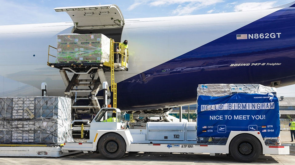 Birmingham-Shuttlesworth int'l Airport unveils new air cargo facility