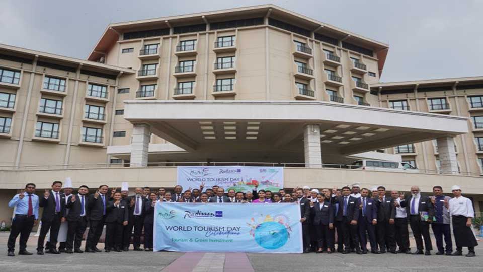 Radisson Blu Dhaka Water Garden celebrated “World Tourism Day"