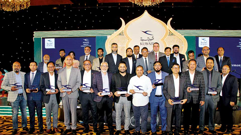 Country's 20 top travel agencies awarded by Kuwait Airways